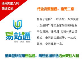 易站通推廣效果分析 天助人和與南皮信息技術(shù)咨詢(xún)服務(wù)的協(xié)同價(jià)值